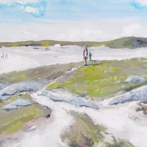 No Hurry, Gurteen, Roundstone - 30cm (h) x 80cm (w)