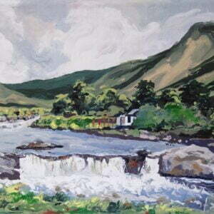 Dancing Water, Aasleagh Leenane 15cm (h) x 30cm (w)