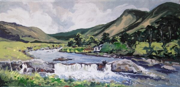 Dancing Water, Aasleagh Leenane 15cm (h) x 30cm (w)