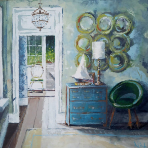 Hear Laughter Float Through The Air, Summer's Here - Square Greeting Card - A1