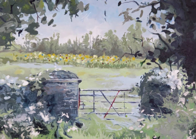 Landscape Painting - Summer Meadows