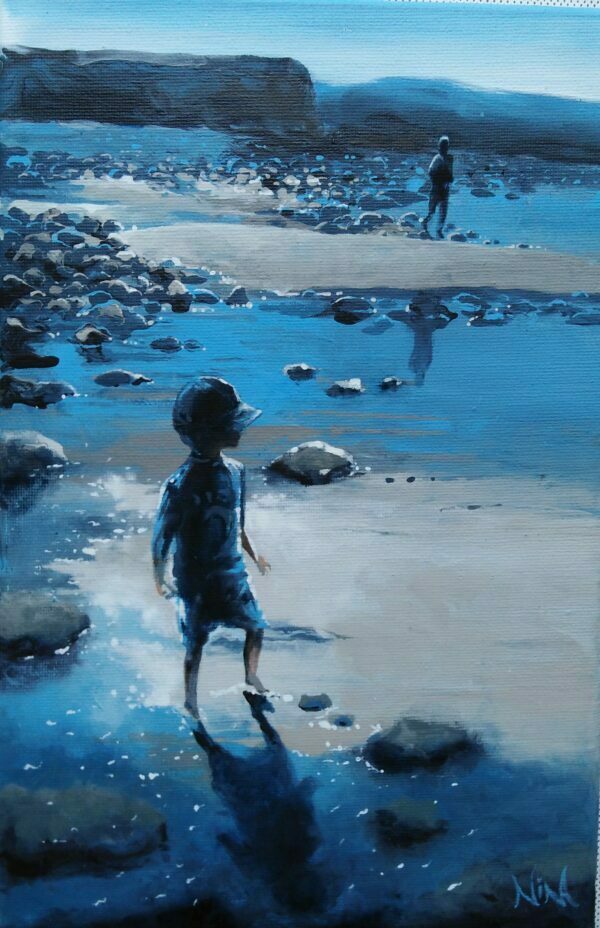 Sun Sparkles, Lahinch - 30cm (h) x 20cm (w)
