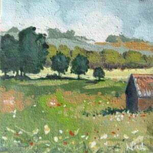 Summer Meadows Cloona - 4'' (h) x 4'' (w)