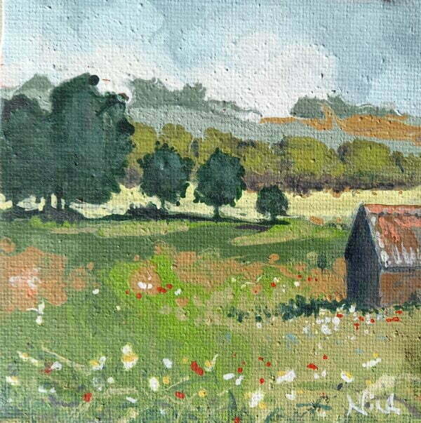 Summer Meadows Cloona - 4'' (h) x 4'' (w)