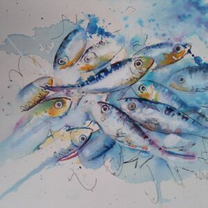 Heads & Tails - 18cm (h) x 25cm (w)