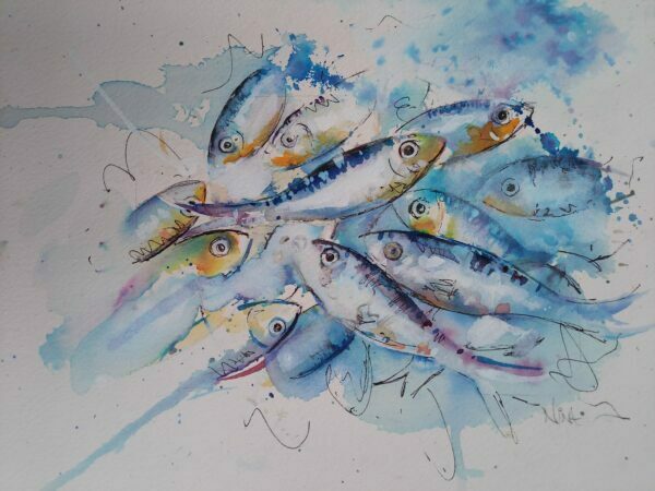 Heads & Tails - 18cm (h) x 25cm (w)