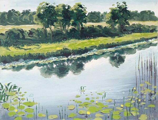 Summer Time Walk, Furys - 35cm (h) x 45cm (w)