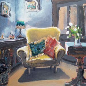 The Yellow Covered Chair - A Limited Edition Fine Art Print