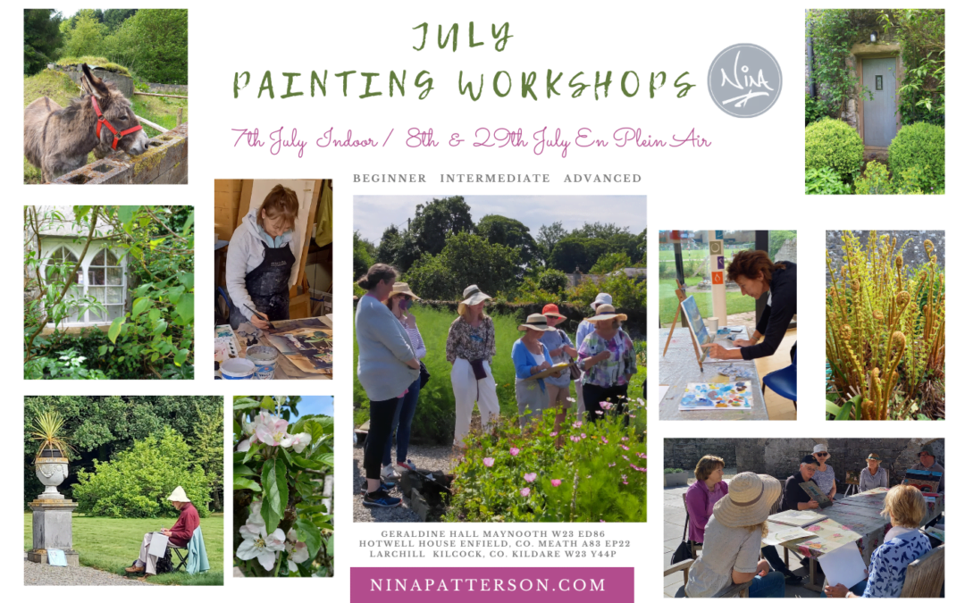 People Enjoying Indoor and Outdoor Painting Workshops