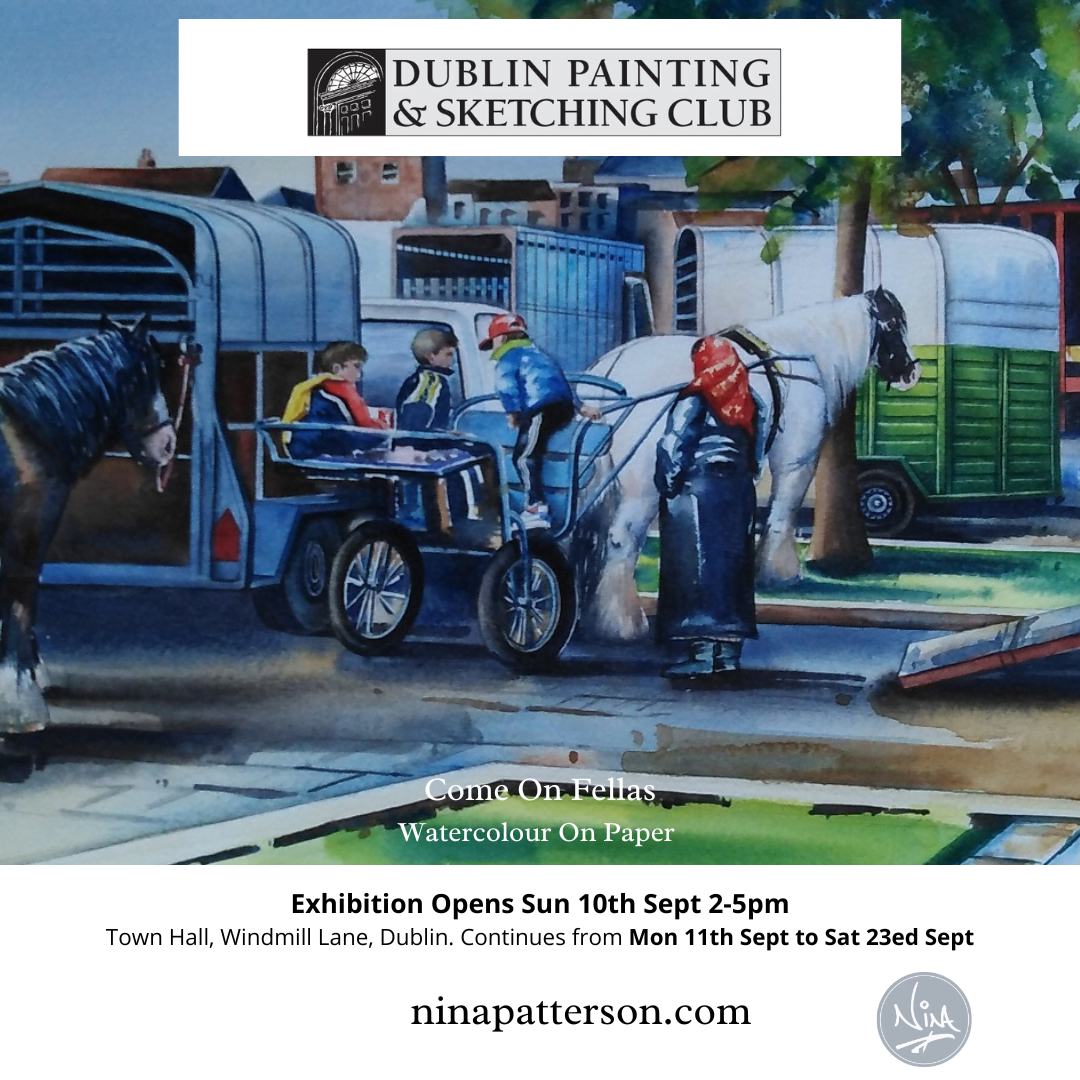Dublin Painting & Sketching Club Exhibition Nina Patterson Art