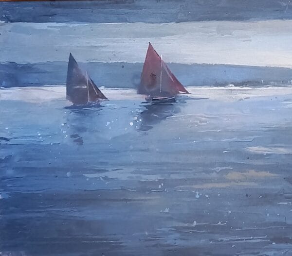 Catching The Wind - Landscape Painting