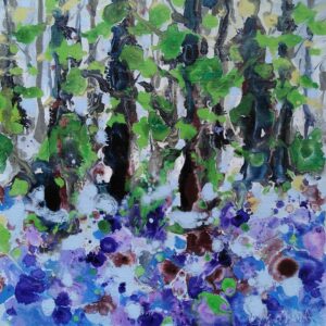 Bluebell Song -Square Greeting Card - A2