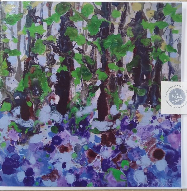 Bluebell Song -Square Greeting Card - A2 - Image 3