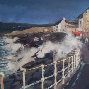 Sea Spray On A Stormy Day - Lahinch