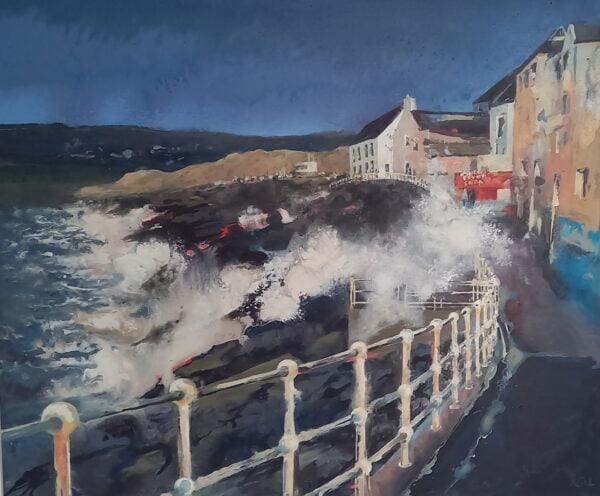 Sea Spray On A Stormy Day - Lahinch