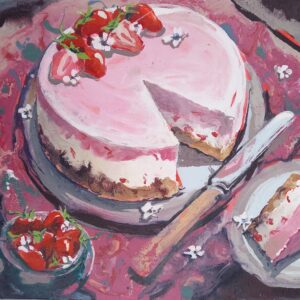 A Taste Of Summer - Square Greeting Card - A6