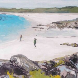 Blue Water On a Sunny Day, Gurteen - Rectangular Greeting Card - B3