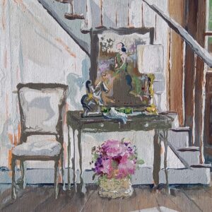 October Morning, Hurry On or We'll Be Late - Rectangular Greeting Card - C3