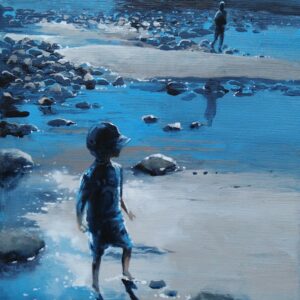 Sun Sparkles, Lahinch - Rectangular Greeting Card - C4