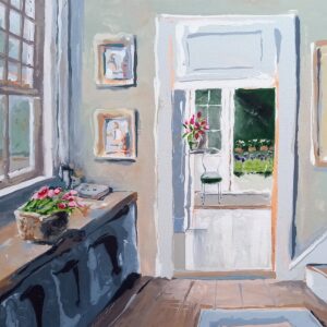 Tulips Gathered From The Garden - Interior Painting