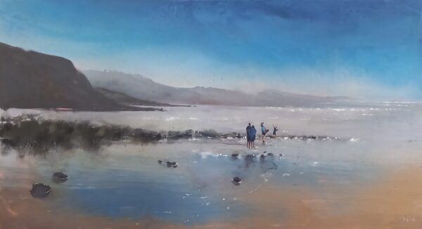 Beach Life Lahinch - Seascape Painting
