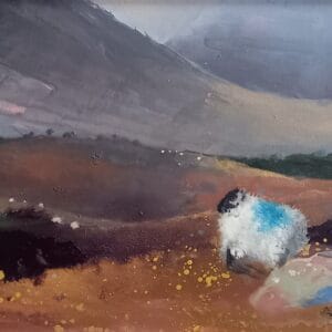 Autumn Colours On The Moors - Landscape Painting