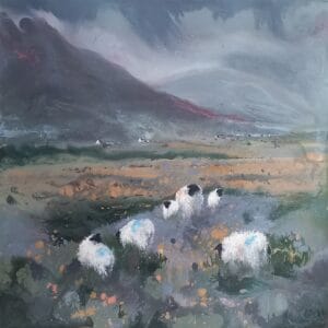 In The Quiet Of The Afternoon - Landscape Painting