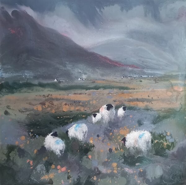 In The Quiet Of The Afternoon - Landscape Painting