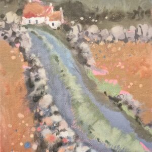 The Ocean Road - Landscape Cottage Painting