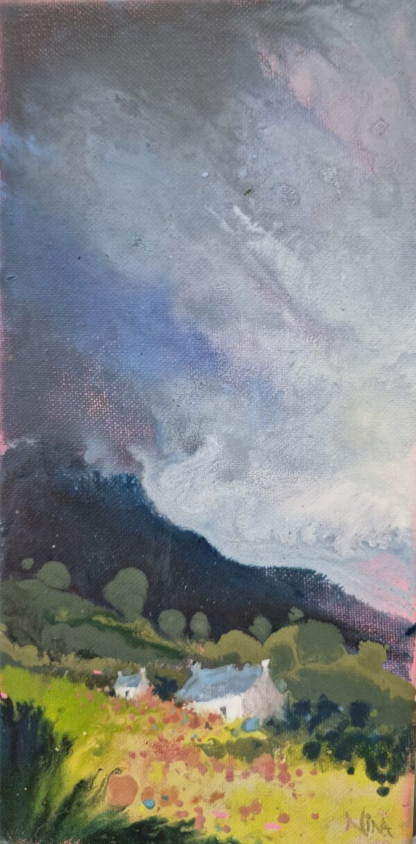 Before The Rain Sweeps In - Landscape Painting