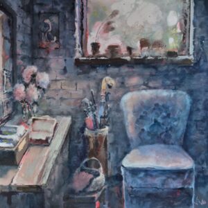 She Collects Brollies But Not For Rain - For The Stories They Hold.....  Interior Painting