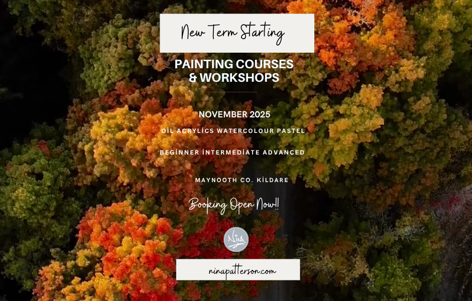 New Term Of Painting Courses & Workshops Starting Nov ’25