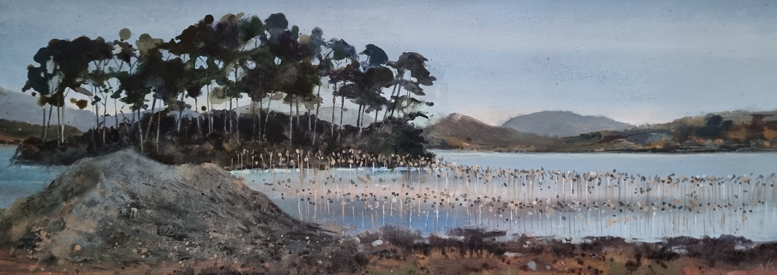 Pine Island - Landscape Painting