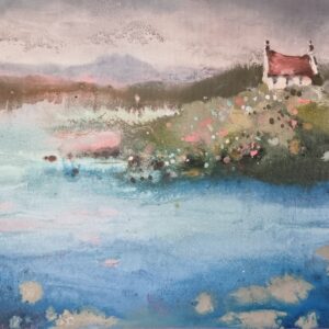Cottage By The Sea - Landscape Painting