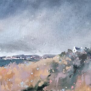 Heavy Skies - Landscape Painting