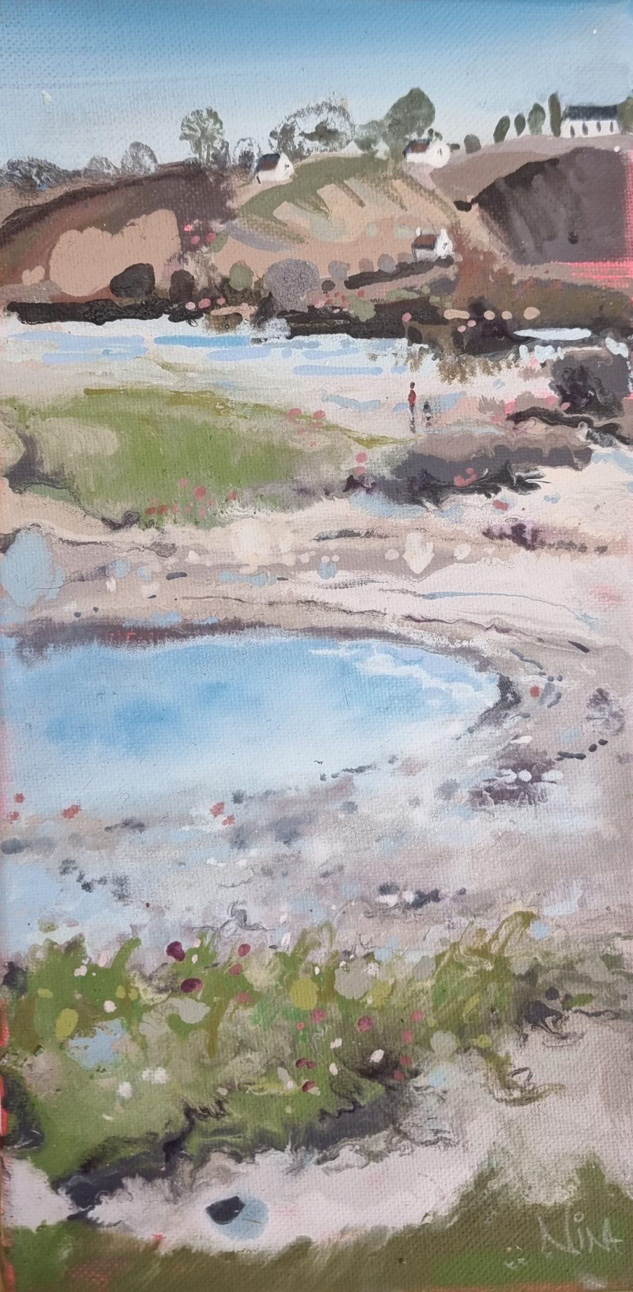 Between The Tides, Mulranny - Landscape Painting
