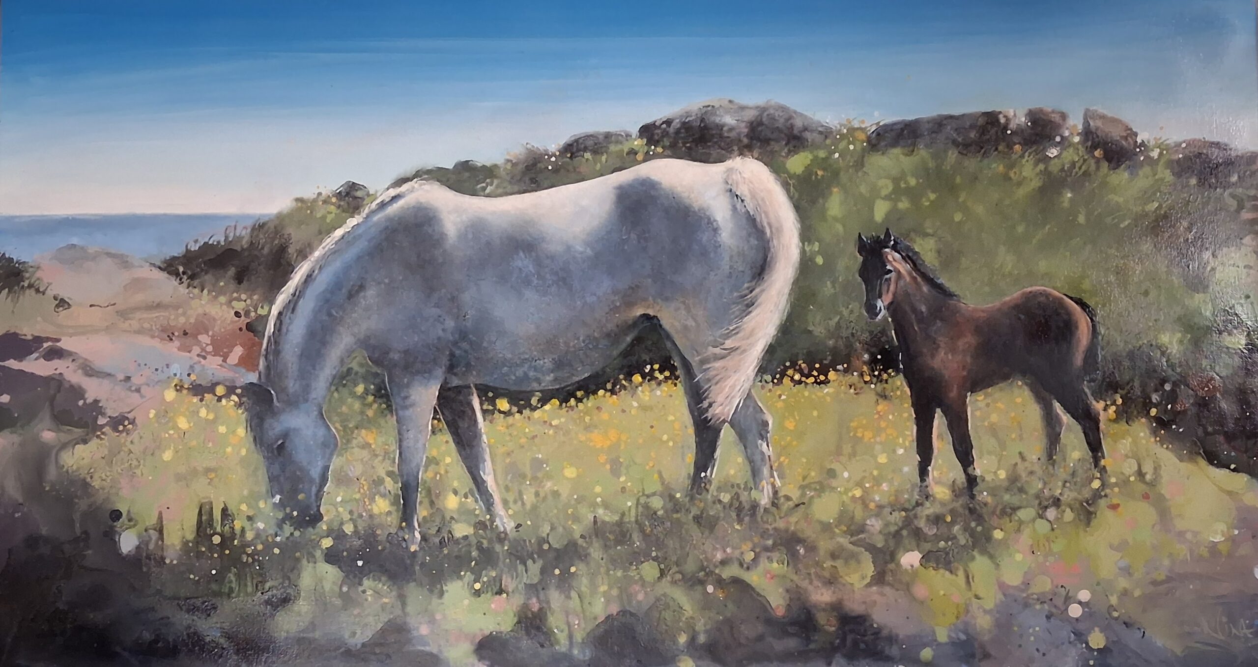 Following Her Lead - Connemara Mare & Foal